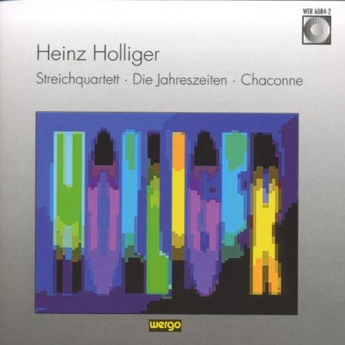 the album cover for Holliger - Streichquartett Die Jahreszeiten
