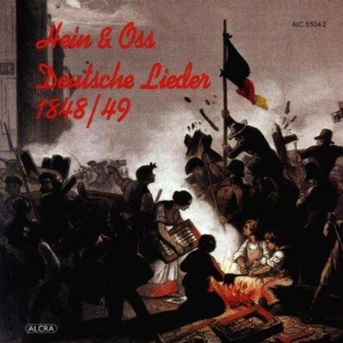 the album cover for Deutsche Lieder - 1848/49 Kroher/Kroher