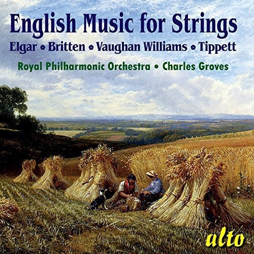 the album cover for Charles Groves / Royal Philharmonic Orchestra - English Music for Strings