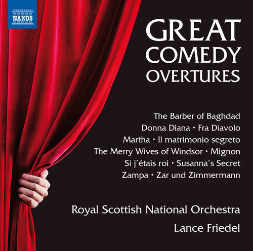 the album cover for Herold / Royal Scottish National Orchestra / Fried - Great Comedy Overtures