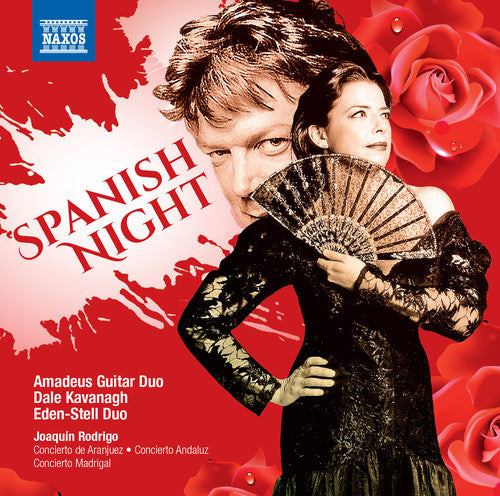 the album cover for Rodrigo / Kavanagh / Amadeus Guitar Duo / Eden - Spanish Night