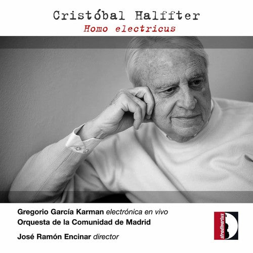 the album cover for Halffter / Karman / Orcam / Encinar - Homo Electricus