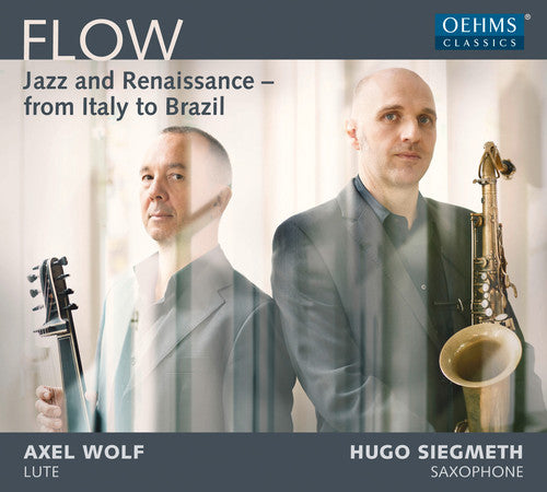 the album cover for Ddowland / Wolf / Siegmeth - Flow - Jazz & Renaissance