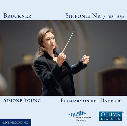 the album cover for Bruckner / Young / Hamburg Philharmonic - Symphony No. 7