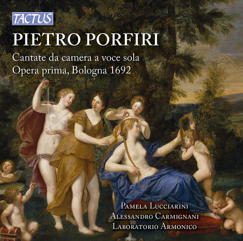 the album cover for Porfiri / Lucciarini / Carmignani / Laboratorio - Chamber Cantatas for Solo Voice