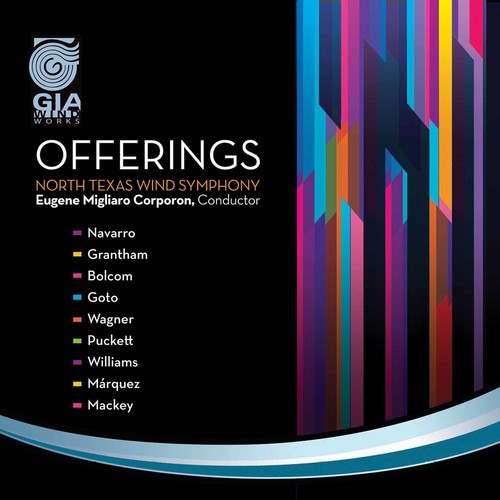 the album cover for North Texas Wind Symphony / Corporon - Offerings