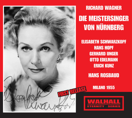 the album cover for Orchestra Della Rai Di Milano - Die Meistersinger Von Nuerenberg