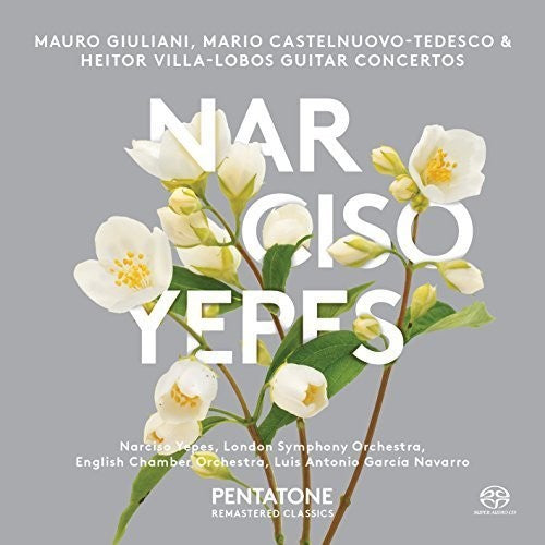 the album cover for Giuliano / Yepes / London Symphony Orchestra - Guitar Concertos (Hybr) [Remastered]