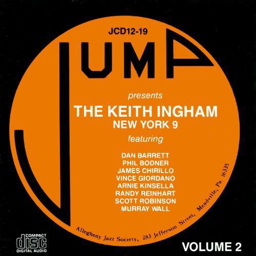 the album cover for Keith Ingham - The Keith Ingham New York 9 Vol.2