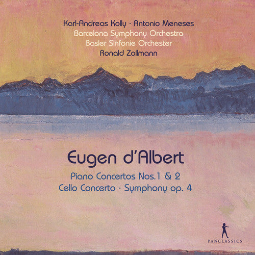 the album cover for Dalbert / Kolly / Basler Sinfonie Orchester - Piano Concertos Nos. 1 & 2 - Cello Cto - Sym Op. 4