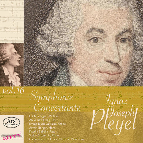 the album cover for Pleyel / Schagerl / Pro Musica / Uhlig - Symphonie Concertante