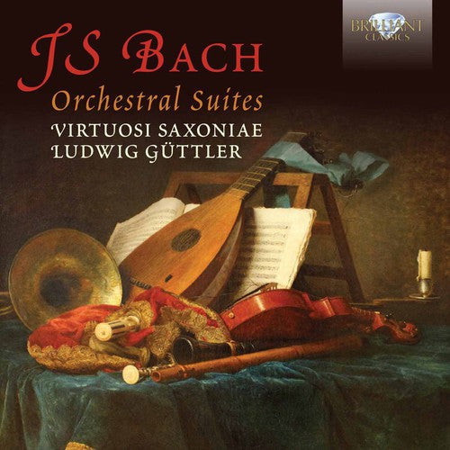 the album cover for Virtuosi Saxoniae - Orchestral Suites