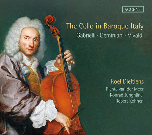the album cover for Cello In Baroque Italy / Various - Cello in Baroque Italy