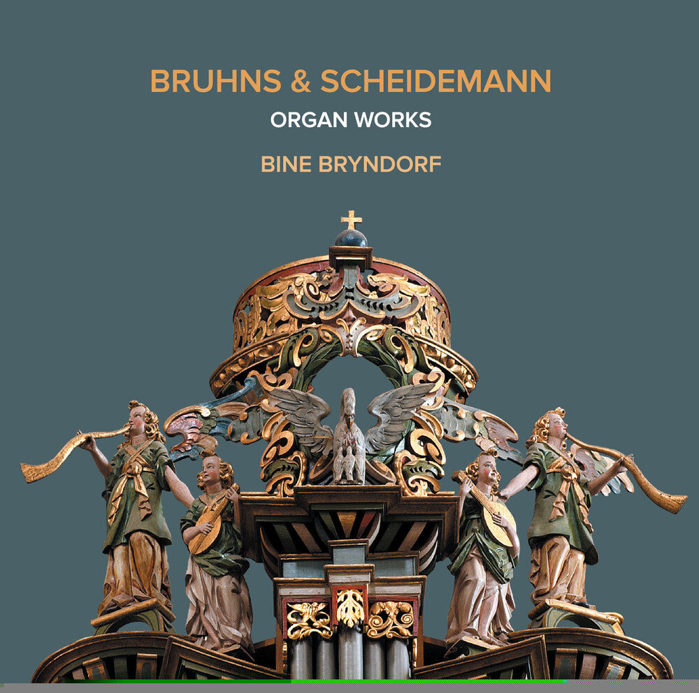 the album cover for Bruhns / Bryndorf - Bruhns & Scheidemann: Organ Works