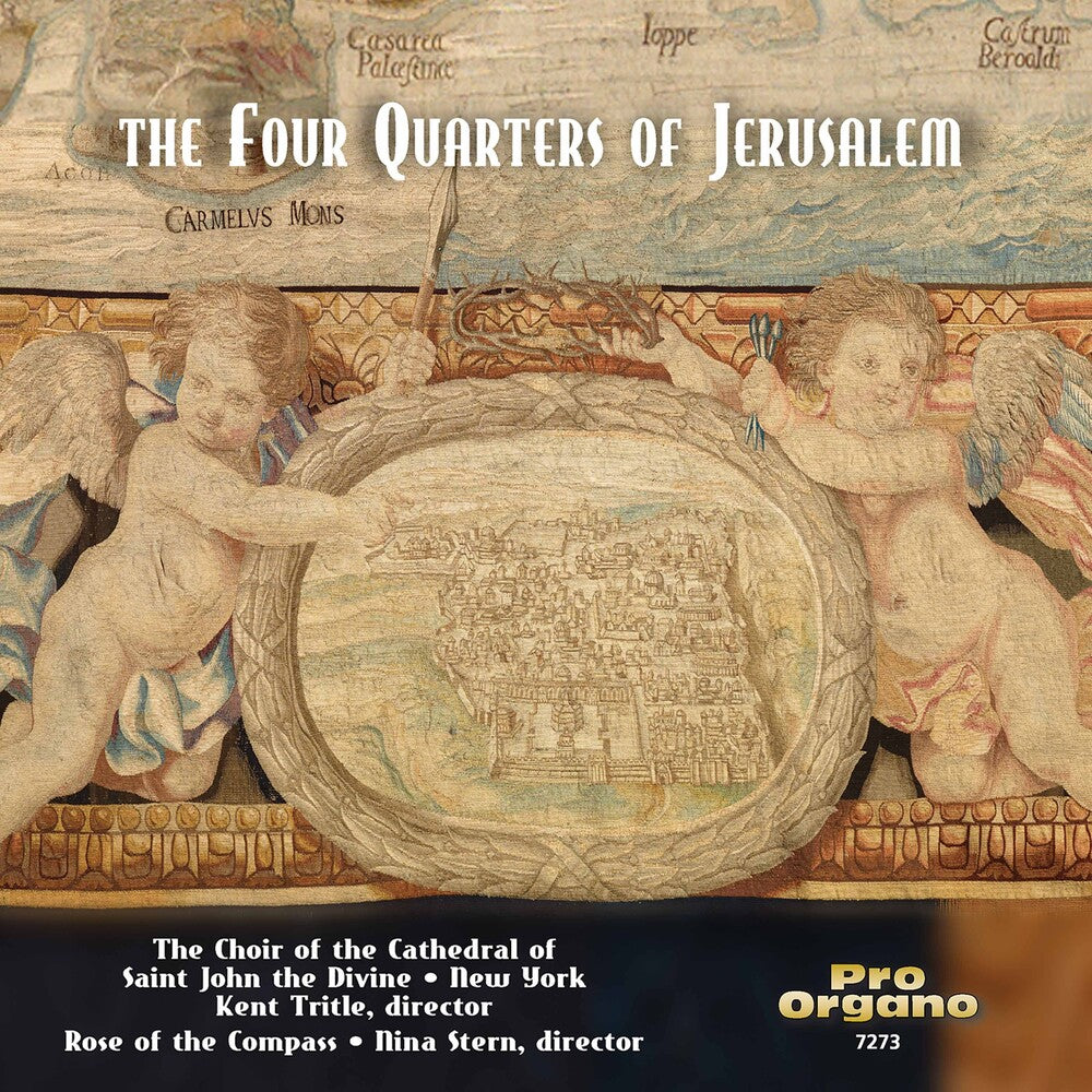 the album cover for Whitacre / Kent Tritle - Four Quarters of Jerusalem
