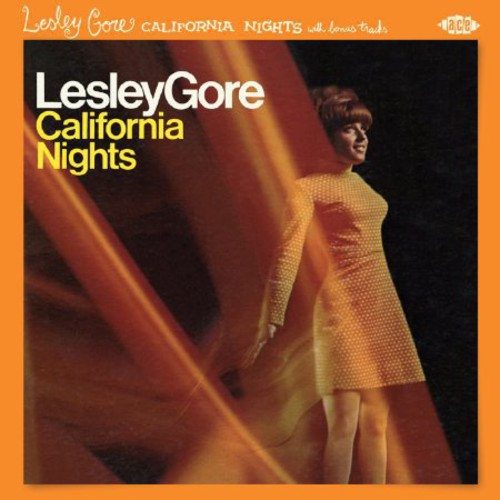 the album cover for Lesley Gore - California Nights