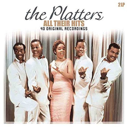 the album cover for Platters - All Their Hits
