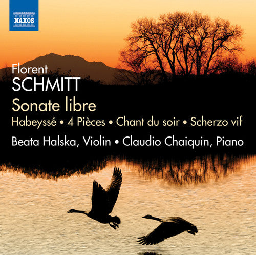 the album cover for Schmitt / Beata Halska / Chaiquin,Claudio - Works for Violin & Piano