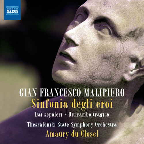 the album cover for Malipiero / Thessaloniki State Symphony Orchestra - Orchestral Works