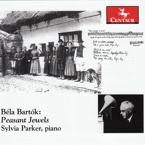 the album cover for Bartok / Sylvia Parker - Peasant Jewels