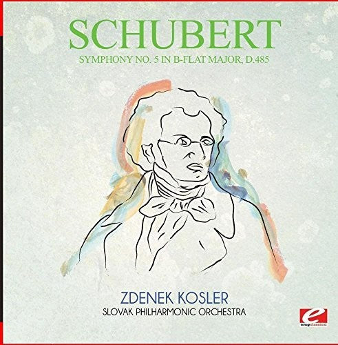 the album cover for Slovak Philharmonic Orchestra - Symphony No. 5 in B-Flat Major D.485