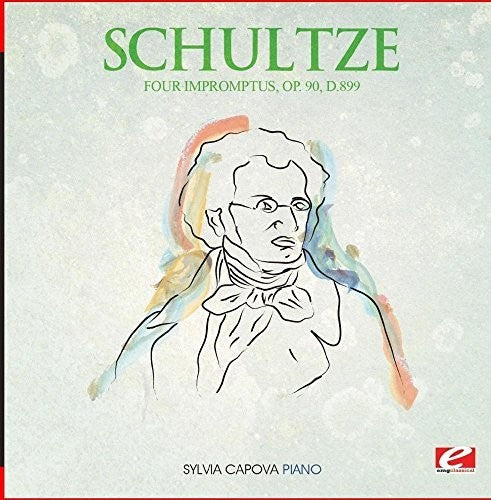 the album cover for Sylvia Capova - Four Impromptus Op. 90 D.899