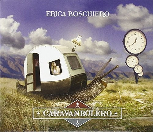 the album cover for Erica Boschiero - Caravanbolero