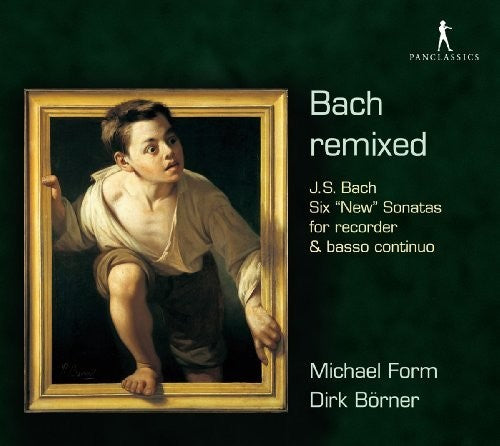 the album cover for J Bach S / Form / Borner - Bach Remixed