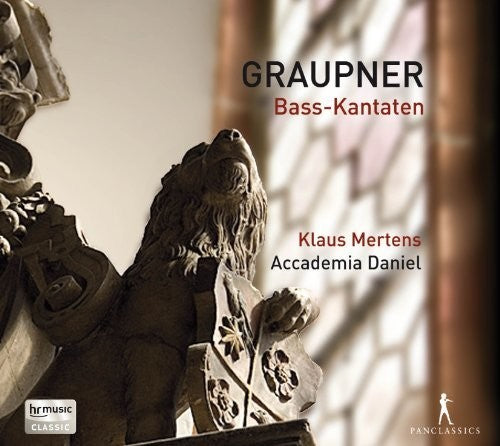 the album cover for Klaus Mertens - Bass-Kantaten