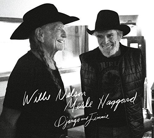 the album cover for Willie Nelson - Django & Jimmie