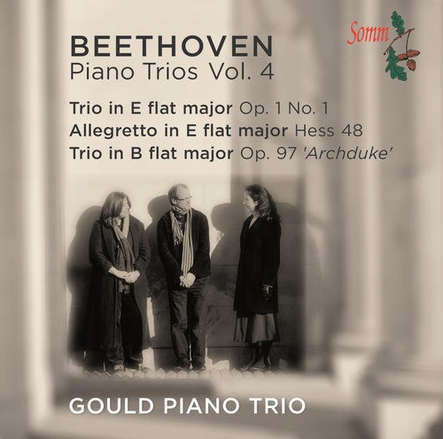 the album cover for Beethoven / Gould Piano Trio - Piano Trios 4