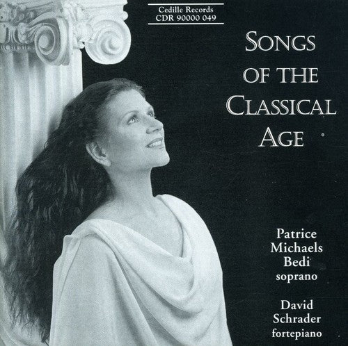 the album cover for Patrice Michaels Bedi - Songs of the Classical Age