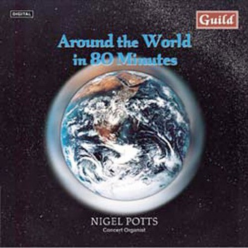the album cover for Nigel Potts - Around the World in 80 Minutes