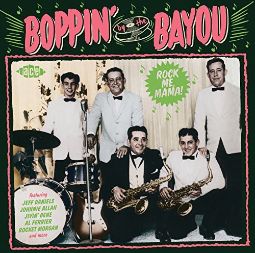 the album cover for Boppin By The Bayou Rock Me Mama / Various Uk - Boppin' By the Bayou: Rock Me Mama