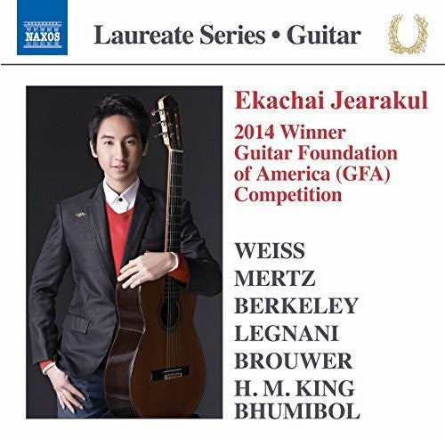 the album cover for Weiss / Ekachai Jearakul - Guitar Recital
