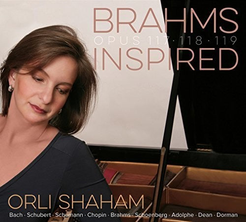 the album cover for Brahms / Orli Shaham - Brahms Inspired