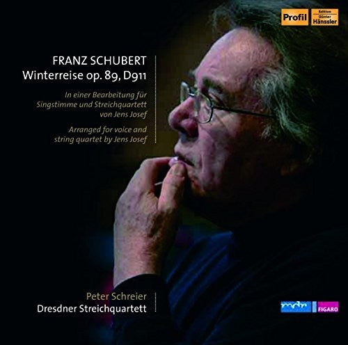 the album cover for Schubert / Schreier / Dresden String Quartet - Winterreise Op. 89
