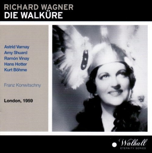 the album cover for ASTRID VARNAY - Die Walkure