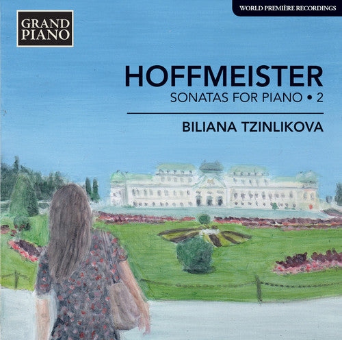 the album cover for Hoffmeister / Biliana Tzinlikova - Sonatas for Piano 2