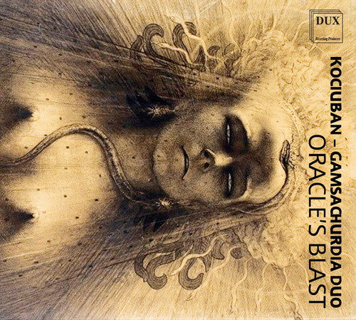 the album cover for Langlotz / Kociuban-Gamsachurdia Duo - Kociuban & Gamsachurdia Duo - Oracle's Blast