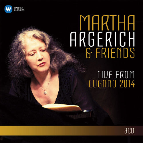 the album cover for Martha Argerich - Live from the Lugano Festival 2014