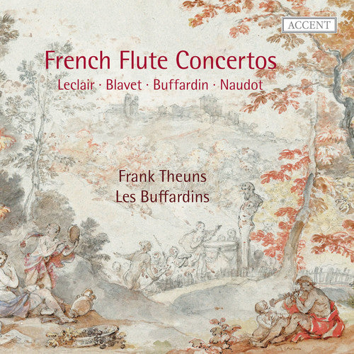the album cover for J Leclair / Naudot,J / Corrette,M - French Flute Concertos