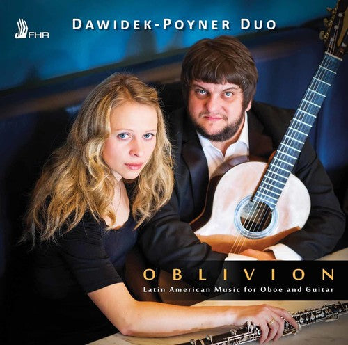 the album cover for Bonfa / Machado / Dawidek-Poyner Duo - Oblivion: Latin American Music for Oboe & Guitar