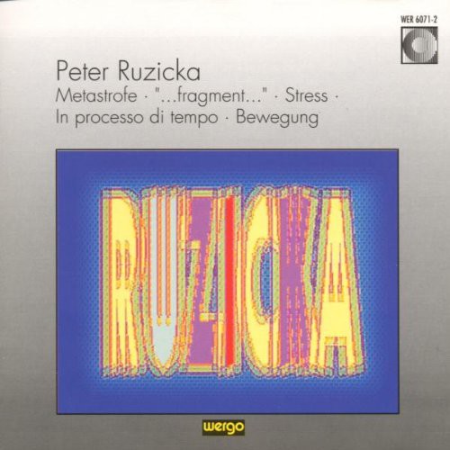 the album cover for Ruzicka Metastrofe - Fragment - Stress / Various - Ruzicka: Metastrofe - Fragment - Stress / Various