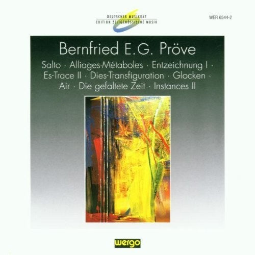 the album cover for Prove Salto Alliages-Metaboles / Various - Prove: Salto Alliages-metaboles / Various