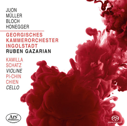 the album cover for Juon / Georgisches Kammerorchester Ingolstadt - Concertos for Solo Instruments & String Orchestra
