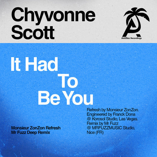 the album cover for Chyvonne Scott - It Had to Be You