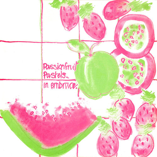 the album cover for In Embrace - Passionfruit Pastels