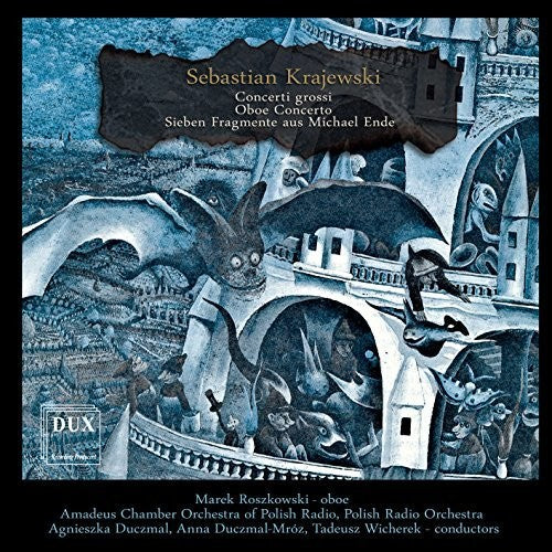 the album cover for Krajewski / Roszkowski / Amadeus Chamber Orchestra - Works for Orchestra