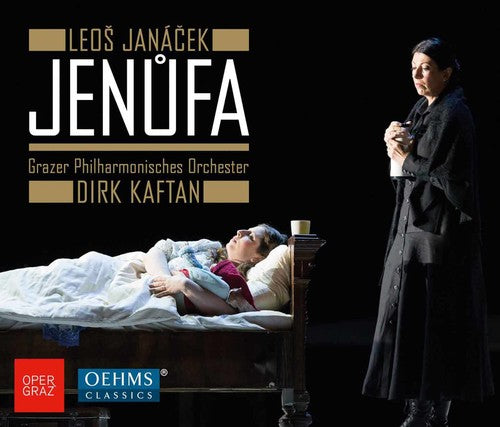 the album cover for Janacek / Graz Philharmonic Orchestra / Kaftan - Jenufa
